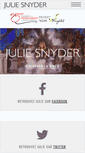 Mobile Screenshot of juliesnyder.ca